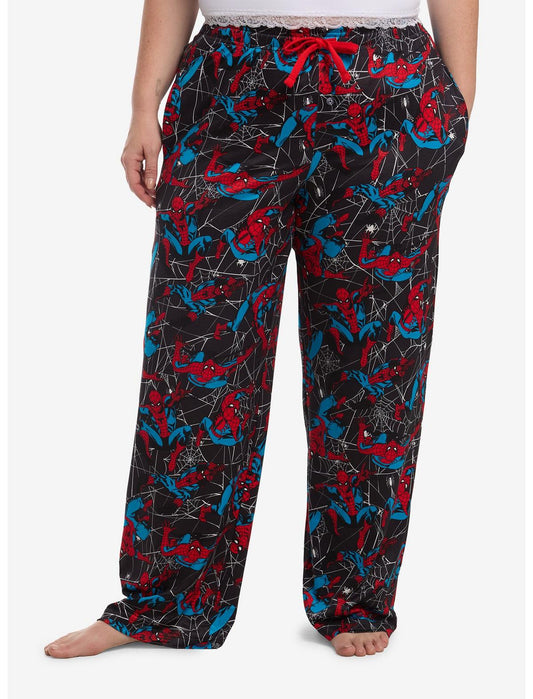 Marvel Spider-Man Web Pajama Pants Plus Size - US 4105
