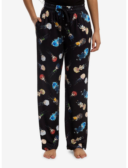 Disney Twisted-Wonderland Chibi Housewardens Pajama Pants - US 8980