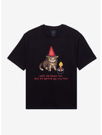 Crying Pixelated Cat T-Shirt By Call Your Mother - US 0911