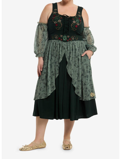 Dungeons & Dragons Druid Cold-Shoulder Dress Plus Size - US 5339
