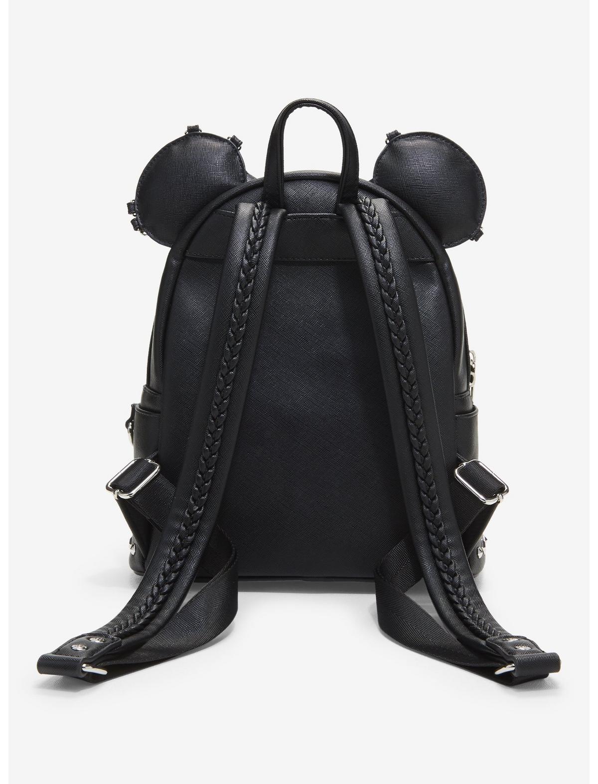 Loungefly Disney Minnie Mouse Studs & Chains Mini Backpack - US 2859