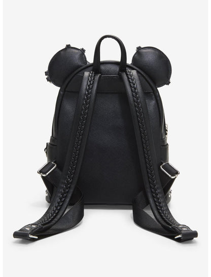 Loungefly Disney Minnie Mouse Studs & Chains Mini Backpack - US 2859