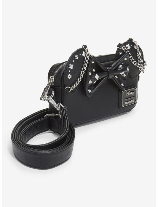 Loungefly Disney Minnie Mouse Studs & Chains Crossbody Bag - US 2642
