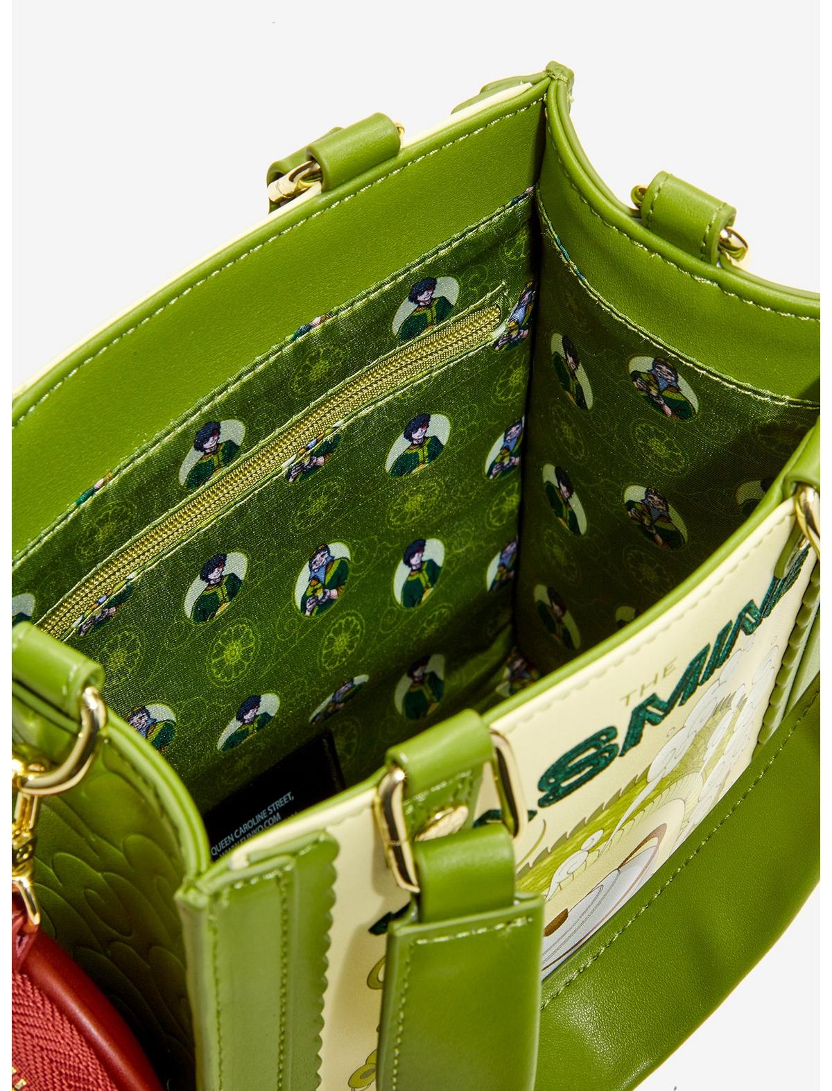 Loungefly Avatar: The Last Airbender Jasmine Dragon Crossbody Bag With Coin Purse - US 9353