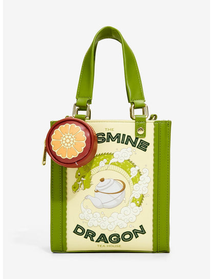Loungefly Avatar: The Last Airbender Jasmine Dragon Crossbody Bag With Coin Purse - US 9353