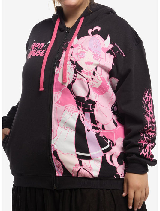 Ironmouse Heart Sigil Hoodie Plus Size - US 2036