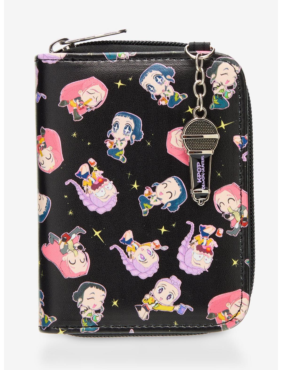 KPop Demon Hunters HUNTR/X Chibi Mini Zipper Wallet - US 0314