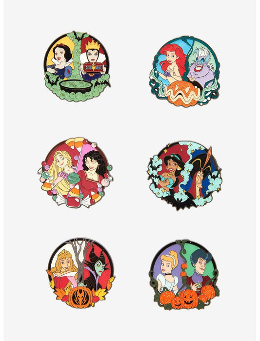 Loungefly Disney Princess & Villain Blind Box Enamel Pin Hot Topic Exclusive - US 1946