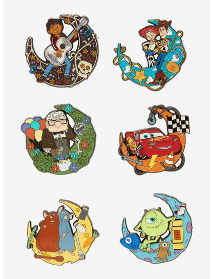 Loungefly Disney Pixar Character Moon Blind Box Enamel Pin Hot Topic Exclusive - US 6409