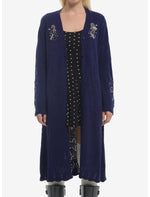 Coraline Embroidered Pointelle Girls Knit Duster - US 5064