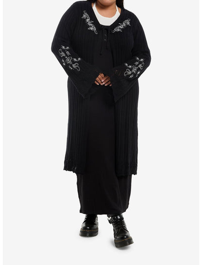 A Court Of Thorns And Roses Icons Girls Knit Duster Plus Size - US 9849