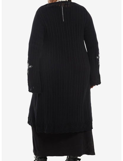 A Court Of Thorns And Roses Icons Girls Knit Duster Plus Size - US 9849