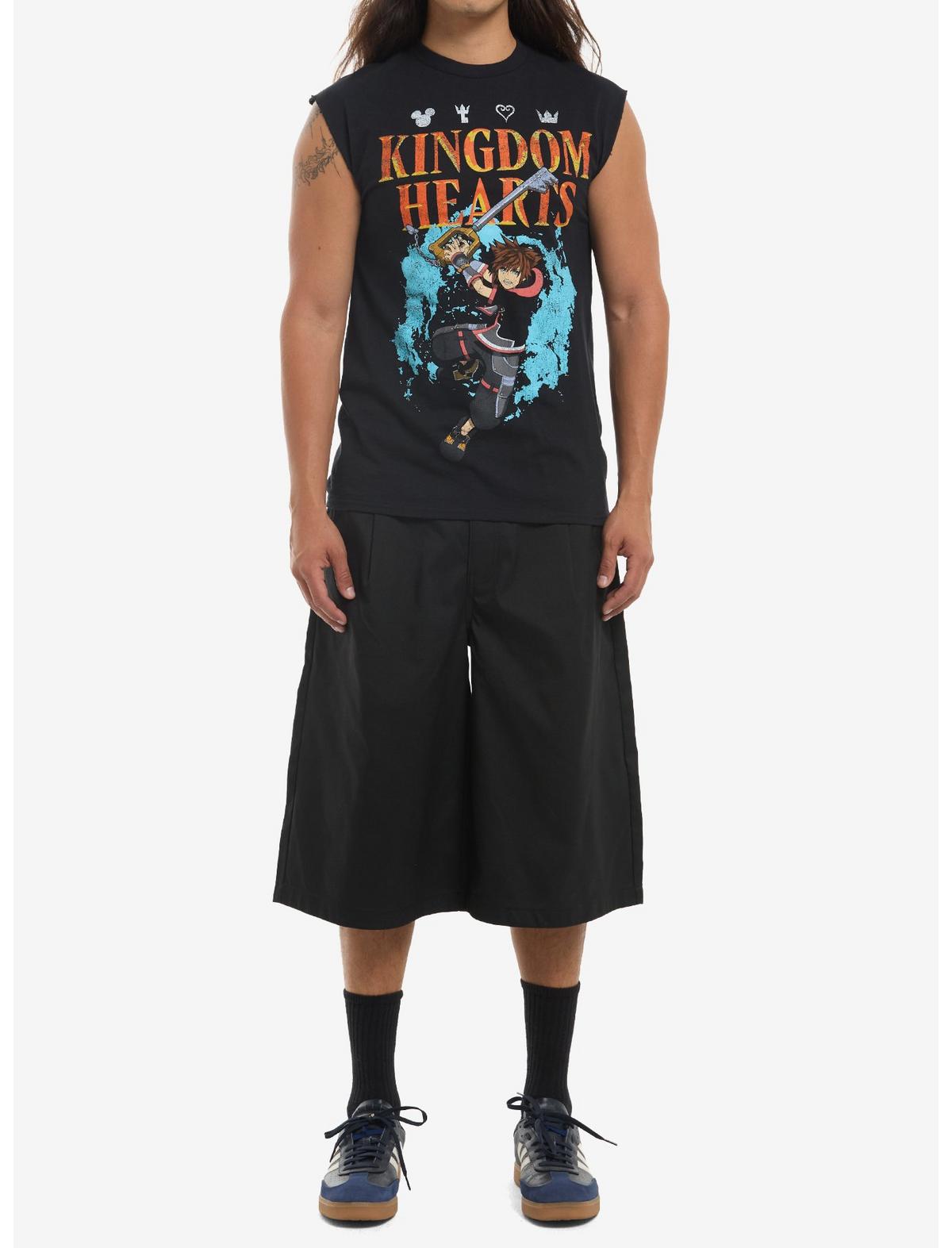 Disney Kingdom Hearts Sora Muscle Tank Top - US 1036