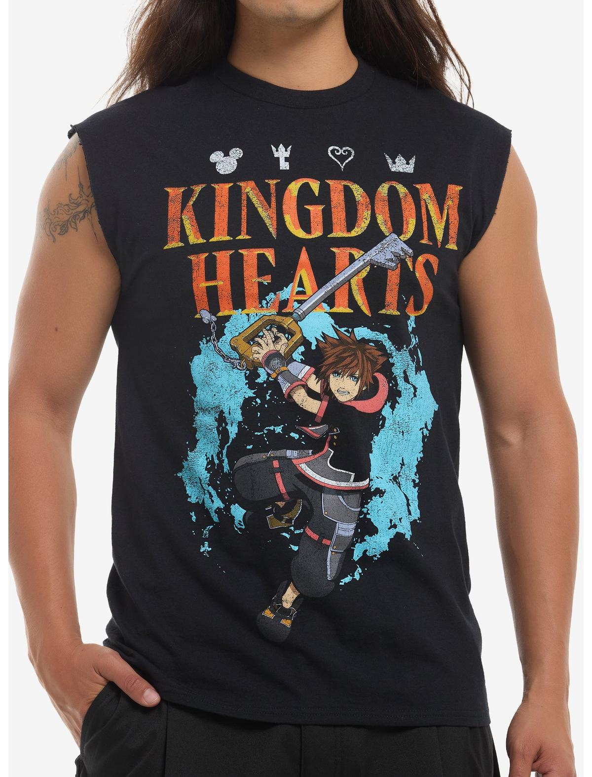 Disney Kingdom Hearts Sora Muscle Tank Top - US 1036
