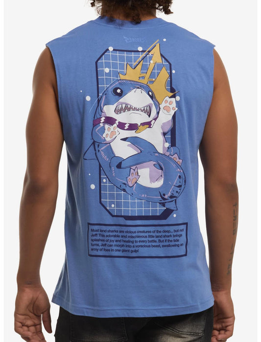 Marvel Rivals Jeff The Land Shark Muscle Tank Top - US 7273