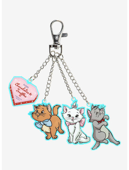 Disney The Aristocats Kittens Key Chain - US 1600