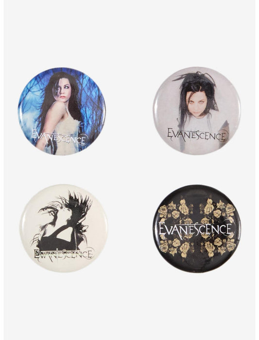 Evanescence Amy Lee Button Pack - US 6482