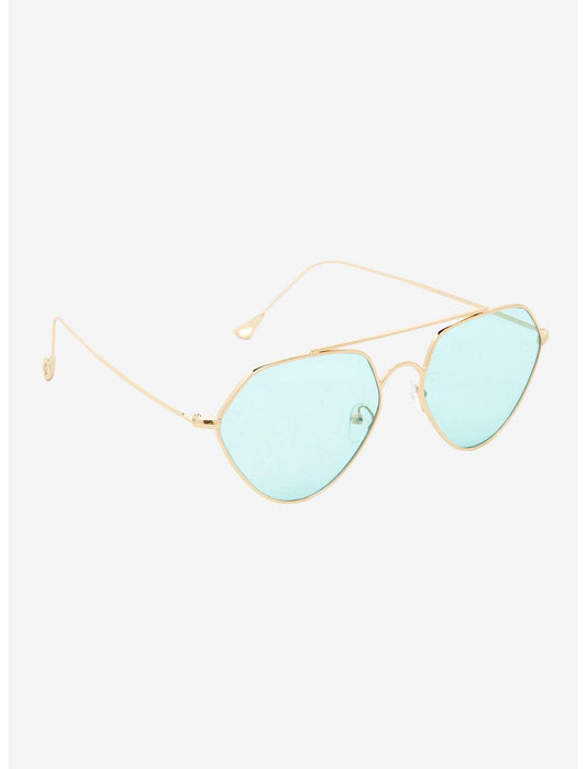 Genie Turquoise Aviator Sunglasses - US 3271