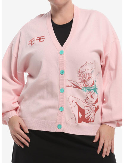 Dandadan Momo Lace-Up Girls Cardigan Plus Size - US 9033