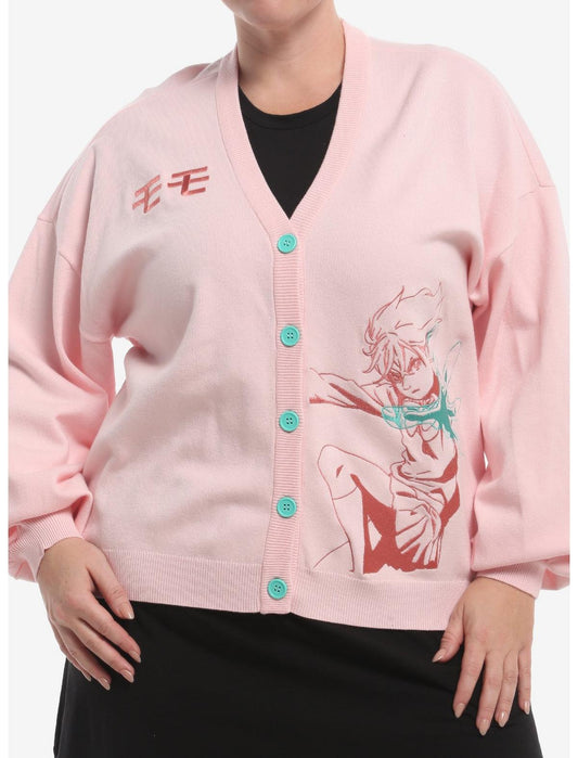 Dandadan Momo Lace-Up Girls Cardigan Plus Size - US 9033