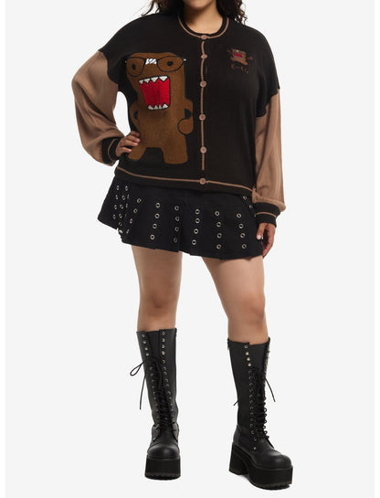 Domo Nerd Color-Block Girls Cardigan Plus Size - US 3641