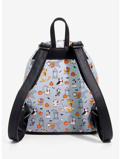 Loungefly Disney Cats & Dogs Halloween Mini Backpack - US 2904