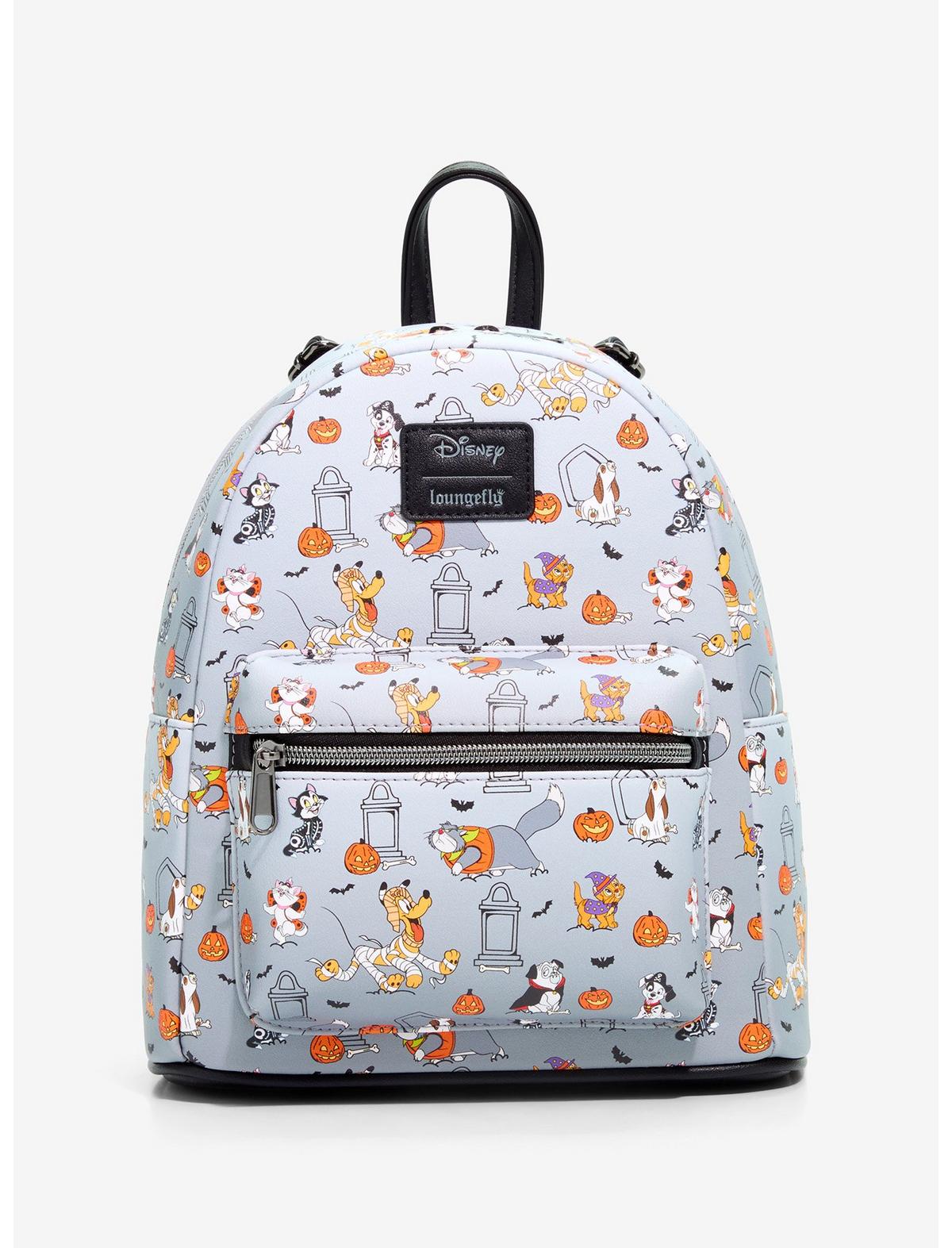 Loungefly Disney Cats & Dogs Halloween Mini Backpack - US 2904