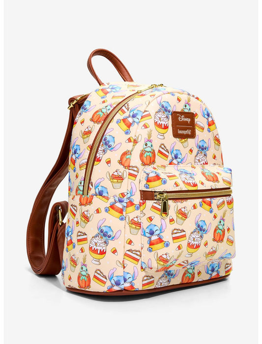 Loungefly Disney Stitch & Scrump Halloween Treats Mini Backpack - US 0834