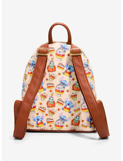 Loungefly Disney Stitch & Scrump Halloween Treats Mini Backpack - US 0834