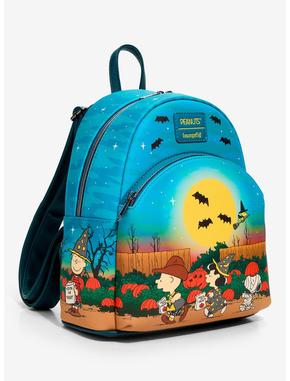 Loungefly Peanuts Group Trick-Or-Treat Mini Backpack - US 6783
