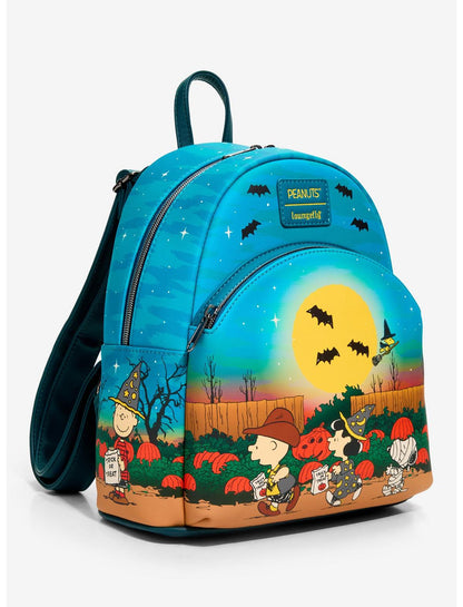 Loungefly Peanuts Group Trick-Or-Treat Mini Backpack - US 6783
