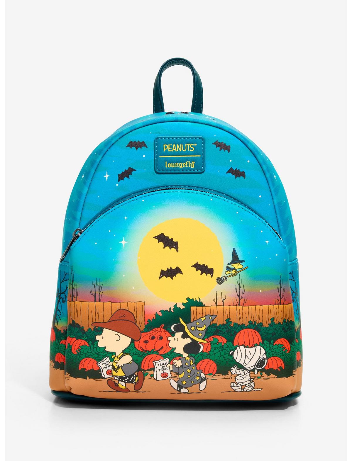 Loungefly Peanuts Group Trick-Or-Treat Mini Backpack - US 6783