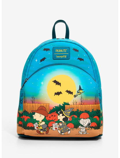 Loungefly Peanuts Group Trick-Or-Treat Mini Backpack - US 6783