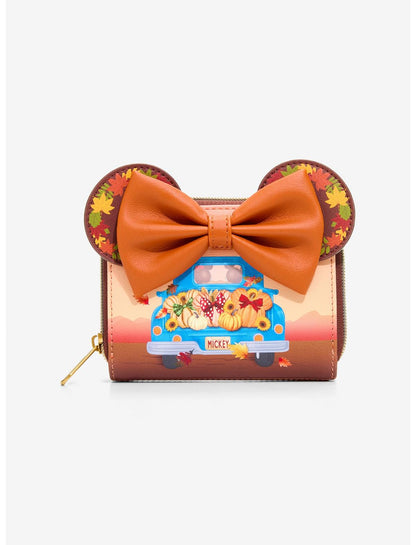 Loungefly Disney Fall Harvest Mini Wallet - US 7726