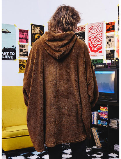 Domo Fuzzy Oversized Hoodie - US 1182