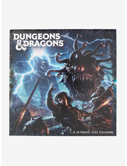 Dungeons & Dragons 2027 Wall Calendar - US 9315