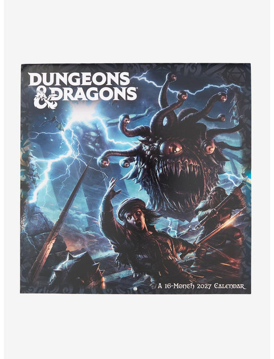 Dungeons & Dragons 2027 Wall Calendar - US 9315