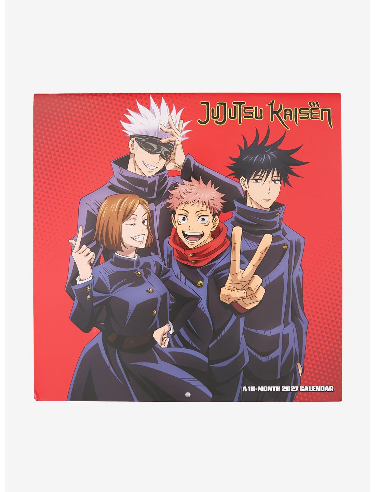 Jujutsu Kaisen 2027 Wall Calendar - US 4017