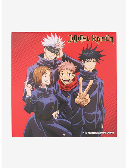 Jujutsu Kaisen 2027 Wall Calendar - US 4017