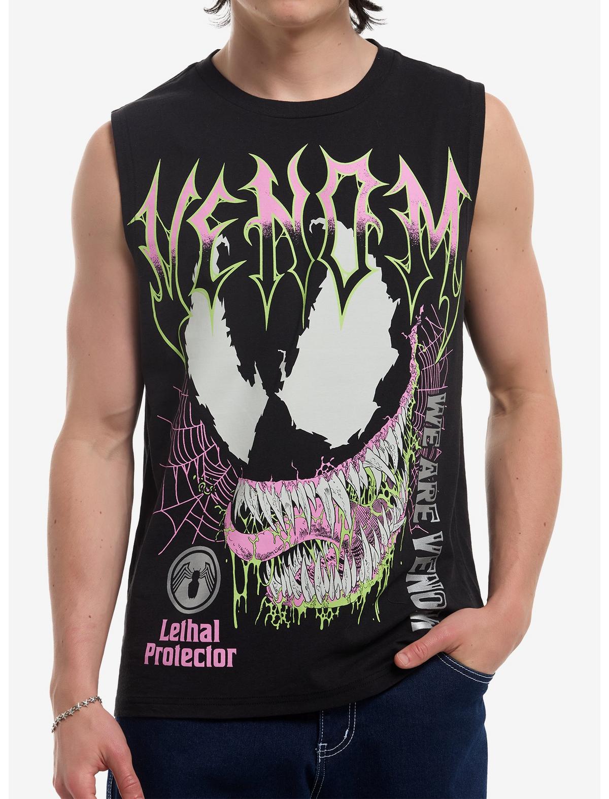Marvel Venom Face Muscle Tank Top - US 5123