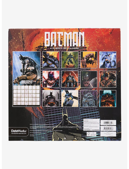 DC Comics Batman 2027 Wall Calendar - US 3091
