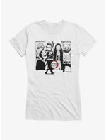 Demon Slayer Black And White Panels Girls T-Shirt - US 2227