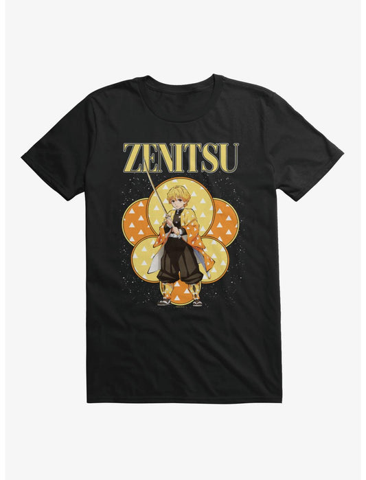 Demon Slayer Zenitsu Circles T-Shirt - US 3866