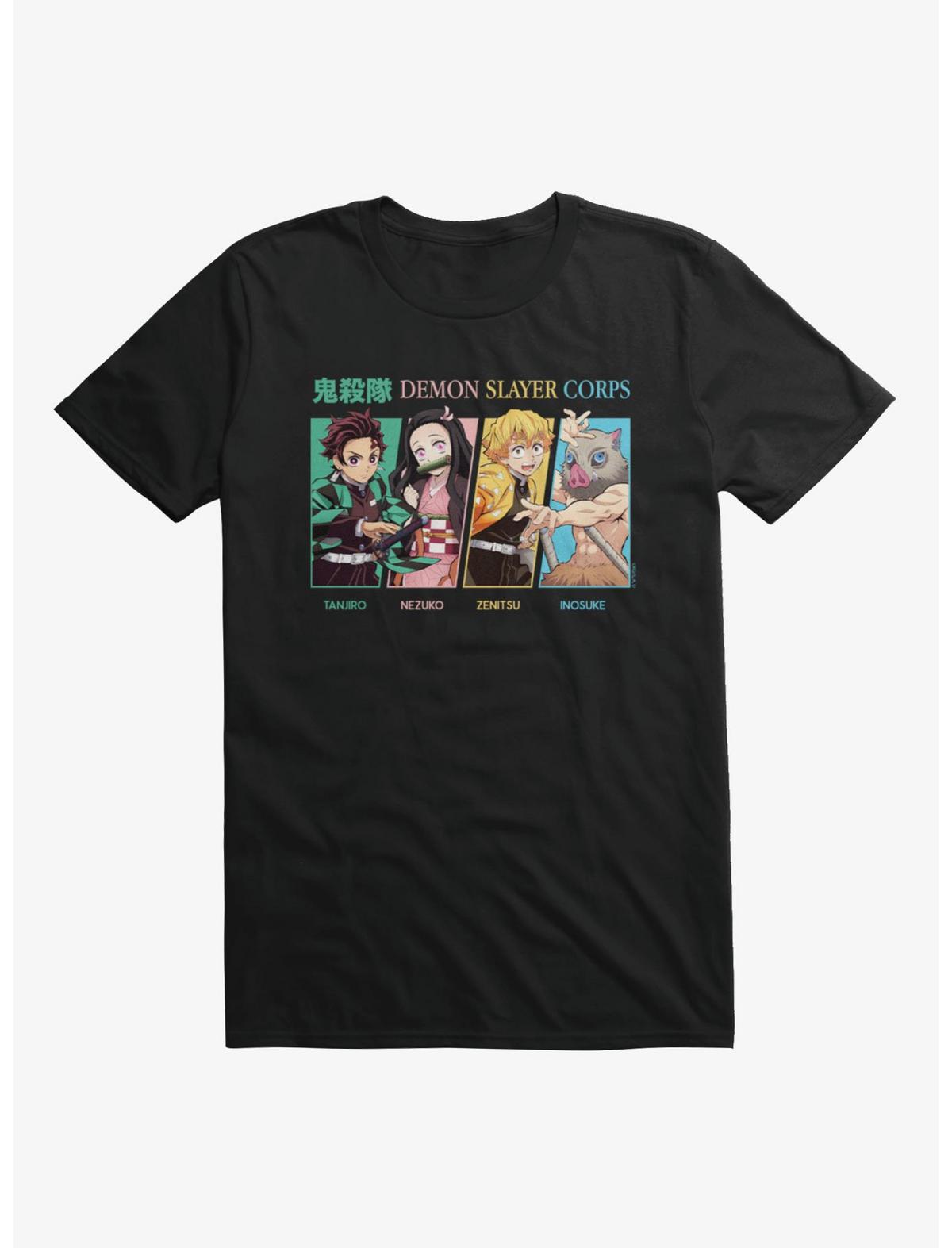 Demon Slayer Corps Character Panels T-Shirt - US 0074