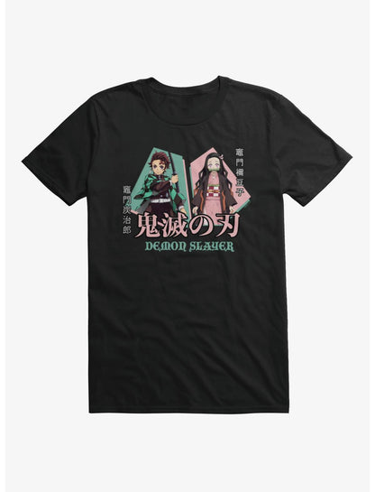 Demon Slayer Tanjiro Nezuko T-Shirt - US 2308