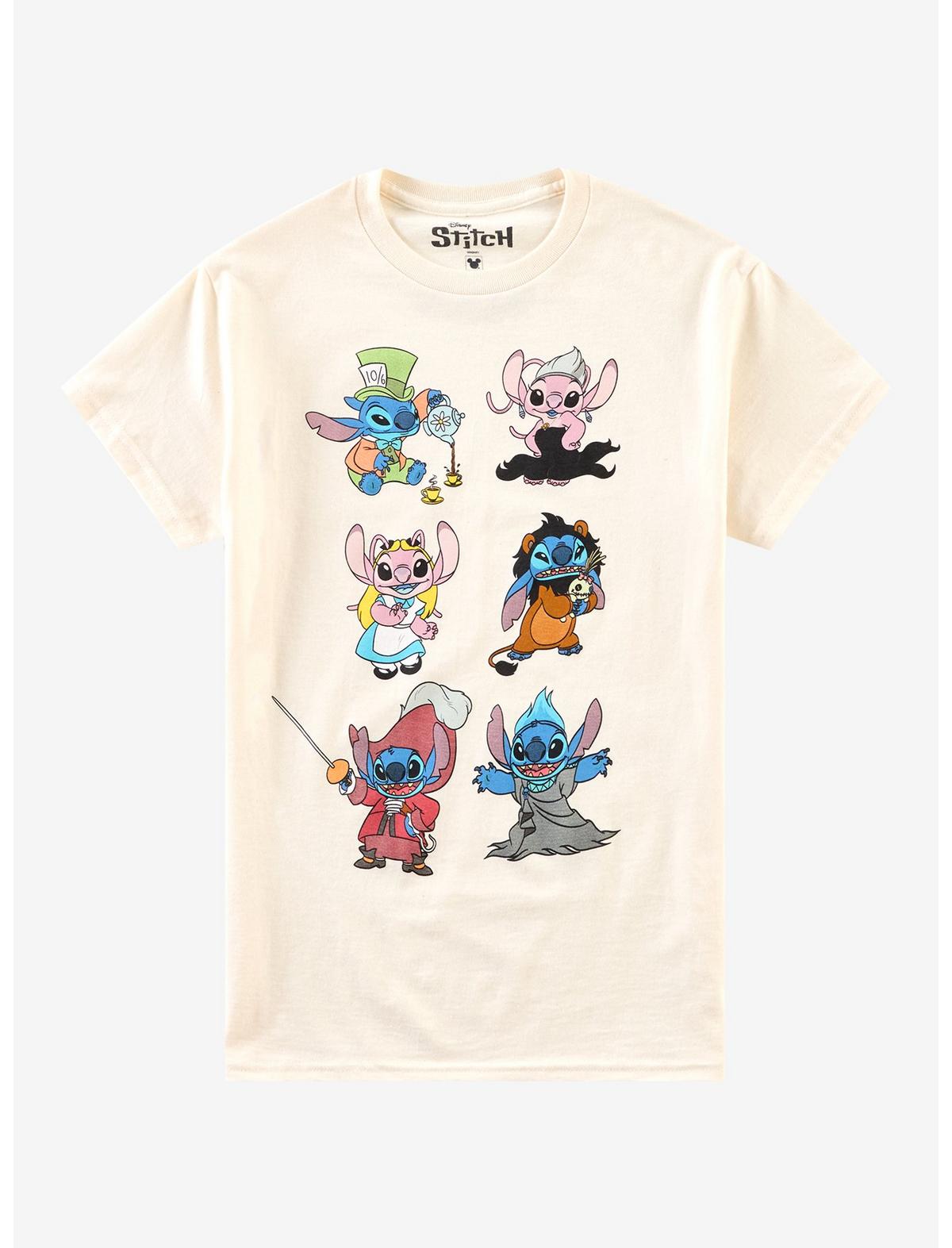 Disney Stitch & Angel Costume T-Shirt - US 3092