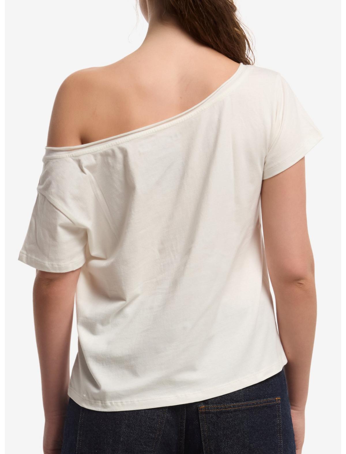 Billie Eilish Star Portrait Off-Shoulder T-Shirt - US 5484