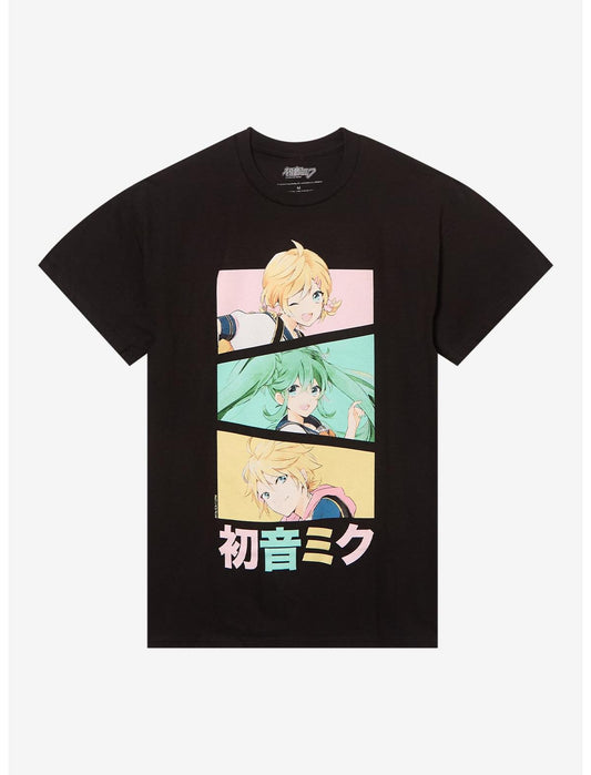 Hatsune Miku Vocaloid Group T-Shirt - US 5610