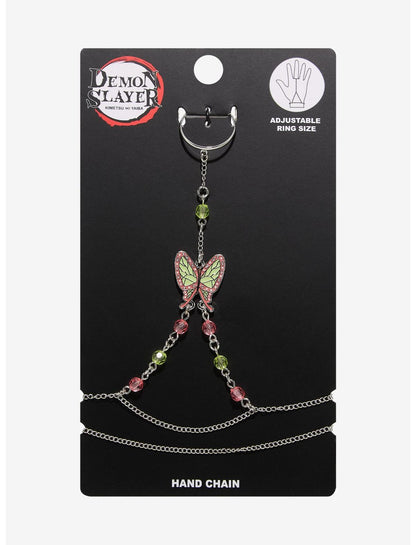 Demon Slayer: Kimetsu No Yaiba Kanao Butterfly Hand Ring Bracelet - US 5239