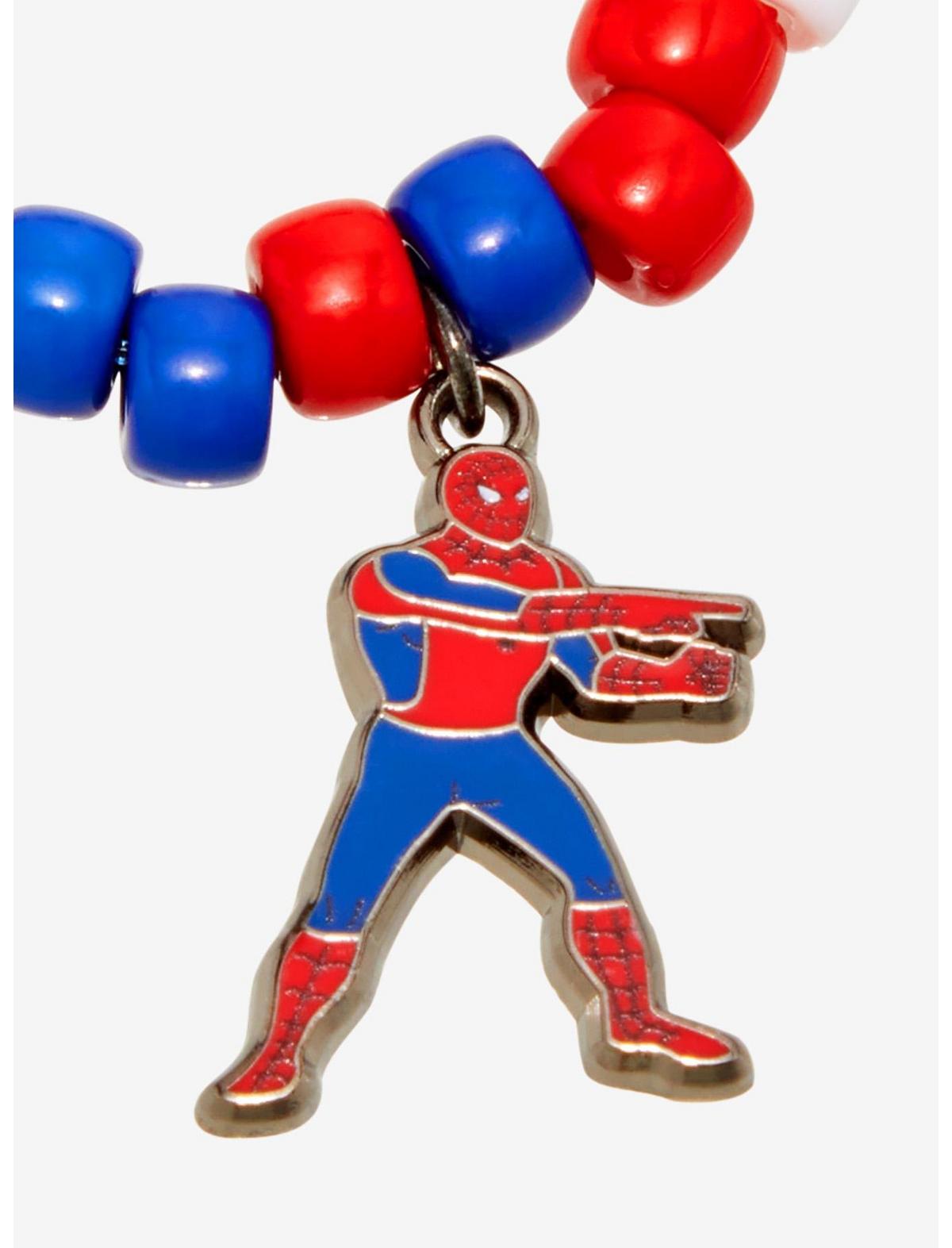 Marvel Spider-Man Pointing Meme Best Friend Bead Bracelet Set - US 8069